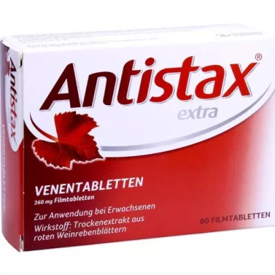 ANTISTAX comprimés veineux supplémentaires, 60 pc