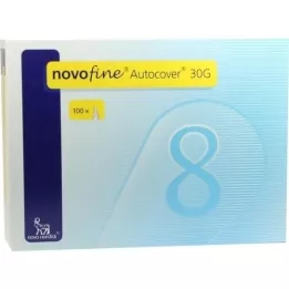 NOVOFINE Canules Autocover 8 mm 30 G, 100 pièces