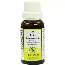ACIDUM BENZOICUM KOMPLEX Dilution n°28, 20 ml