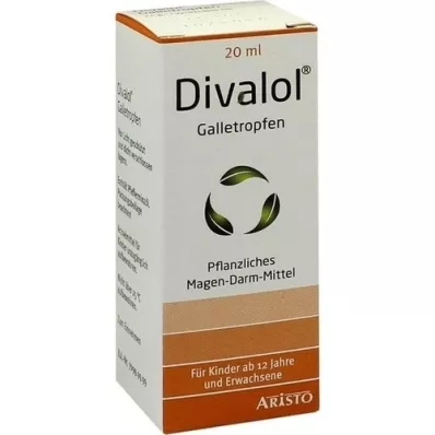 DIVALOL Gouttes biliaires, 20 ml DIVALOL Gouttes biliaires, 20 ml