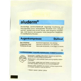 ALUDERM Compresses oculaires DuOcul stériles, 1 pc