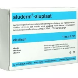 ALUDERM aluplast Wundverb.Pfl.6 cmx1 m élastique, 1 pièce
