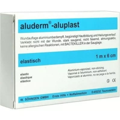 ALUDERM aluplast Wundverb.Pfl.6 cmx1 m élastique, 1 pièce