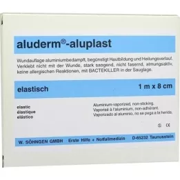 ALUDERM aluplast Wundverb.Pfl.8 cmx1 m élastique, 1 pièce