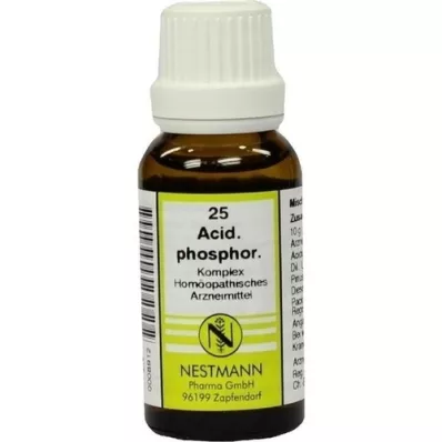 ACIDUM PHOSPHORICUM KOMPLEX Dilution n°25, 20 ml