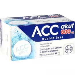 ACC comprimés effervescents aigus 600, 20 pc