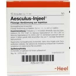 AESCULUS INJEEL Ampoules, 10 pc