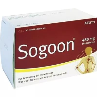 SOGOON 480 mg comprimés pelliculés, 100 pc SOGOON 480 mg comprimés pelliculés, 100 pc