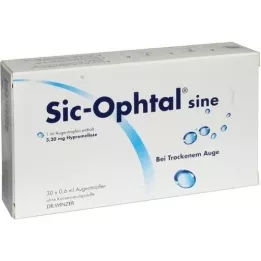 SIC OPHTAL votre vue Gouttes pour les yeux, 30X0,6 ml