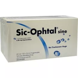 SIC OPHTAL votre vue Gouttes pour les yeux, 120X0,6 ml