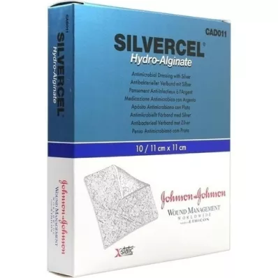 SILVERCEL Bandage hydroalginate 11x11 cm, 10 pc