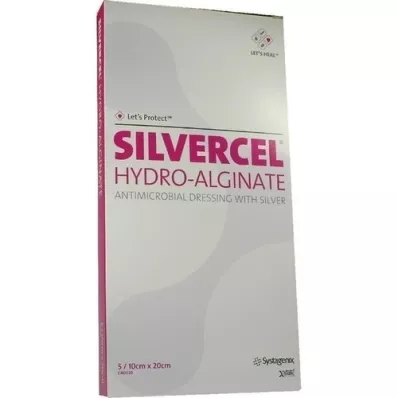 SILVERCEL Bandage hydroalginate 10x20 cm, 5 pc