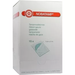 NOBATAMP-pansement de tamponnade stérile 1 cmx5 m, 15 pc