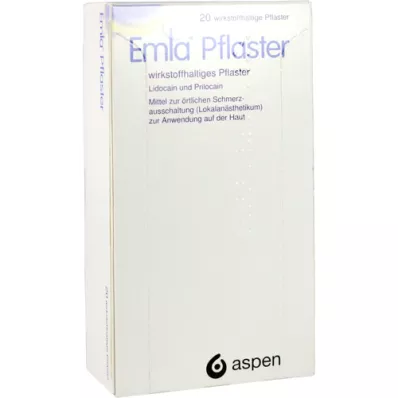 EMLA Plâtre, 20 pièces
