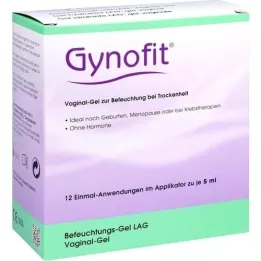 GYNOFIT Gel vaginal pour humidification, 12X5 ml