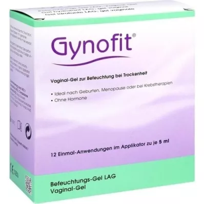 GYNOFIT Gel vaginal pour humidification, 12X5 ml