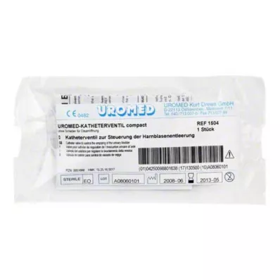 UROMED Valve de cathéter compacte, 1 pc