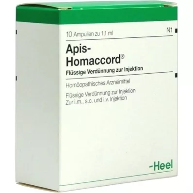 APIS HOMACCORD Ampoules, 10 pc APIS HOMACCORD Ampoules, 10 pc