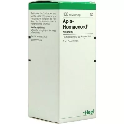 APIS HOMACCORD Liquide, 100 ml APIS HOMACCORD Liquide, 100 ml