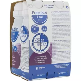 FRESUBIN 2 kcal DRINK Gourde aux fruits des bois, 4X200 ml
