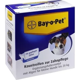 BAY O PET Bande à mâcher dentaire pour petits chiens, 140 g