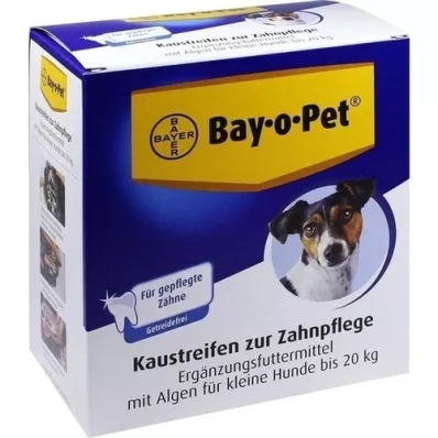 BAY O PET Bande à mâcher dentaire pour petits chiens, 140 g