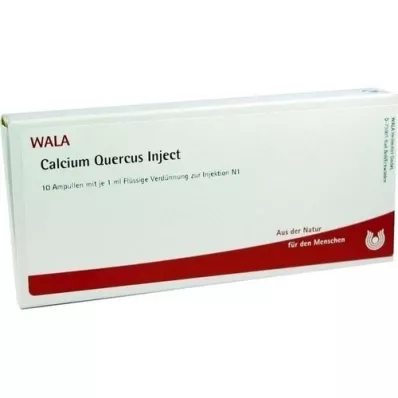 CALCIUM QUERCUS Injecter des ampoules, 10X1 ml
