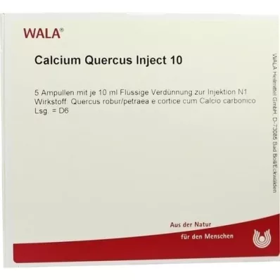 CALCIUM QUERCUS Injecter 10 ampoules, 5X10 ml CALCIUM QUERCUS Injecter 10 ampoules, 5X10 ml