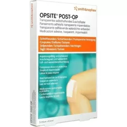 OPSITE Poteau-OP Bandage 8,5x9,5 cm, 5 pc