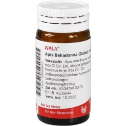 APIS BELLADONNA Globuli velati, 20 g