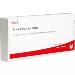 BRONCHI PLANTAGO Injecter des ampoules, 10X1 ml