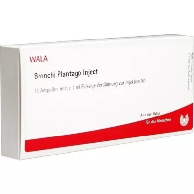 BRONCHI PLANTAGO Injecter des ampoules, 10X1 ml BRONCHI PLANTAGO Injecter des ampoules, 10X1 ml