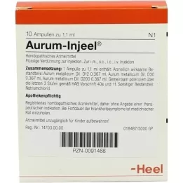 AURUM INJEEL Ampoules, 10 pc