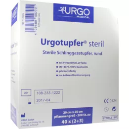 URGOTUPFER taille prune stérile 2+3, 200 pc