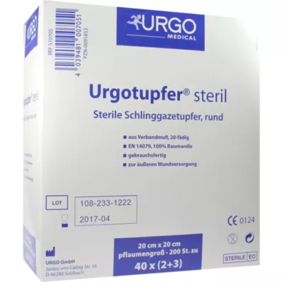 URGOTUPFER taille prune stérile 2+3, 200 pc