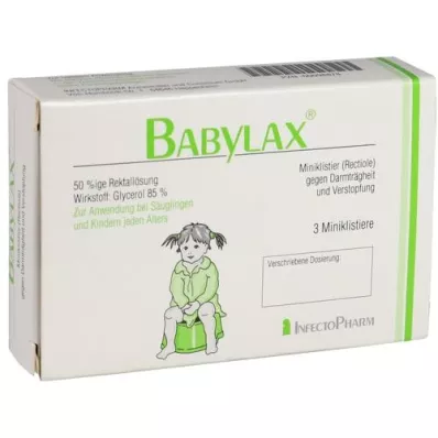 BABYLAX Lavement, 3 pcs