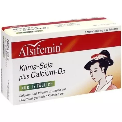 ALSIFEMIN Comprimés Klima-Soja plus Calcium D3, 60 pc