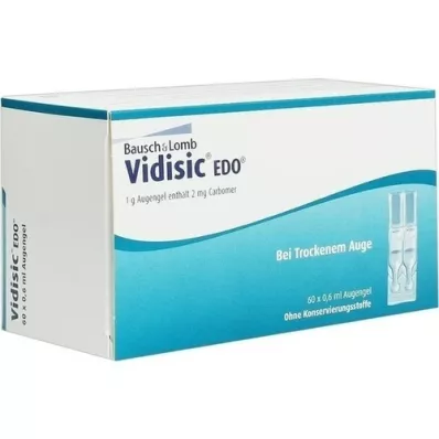 VIDISIC EDO Gel pour les yeux, 60X0,6 ml
