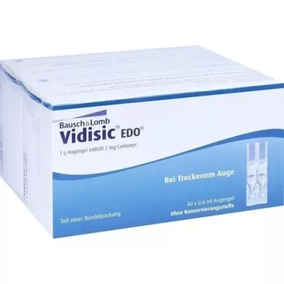 VIDISIC EDO Gel pour les yeux, 120X0,6 ml VIDISIC EDO Gel pour les yeux, 120X0,6 ml