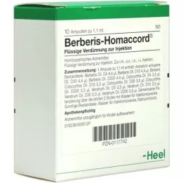 BERBERIS HOMACCORD Ampoules, 10 pc