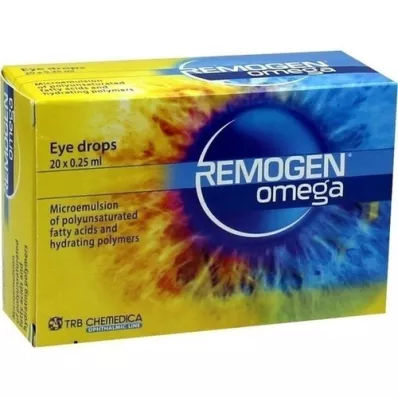 REMOGEN Gouttes oculaires Oméga, 20X0,25 ml REMOGEN Gouttes oculaires Oméga, 20X0,25 ml