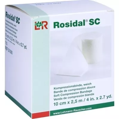 ROSIDAL SC Bandage de compression souple 10 cmx2,5 m, 1 pièce