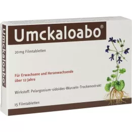 UMCKALOABO Comprimés pelliculés à 20 mg, 15 pc