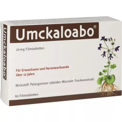 UMCKALOABO Comprimés pelliculés à 20 mg, 60 pc