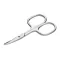 Ciseaux pour bébé Apoline 8 cm chromés (1 pièce)