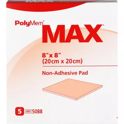 POLYMEM Coussinet pour plaie Max 20x20 cm, 5 pc