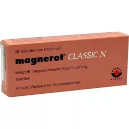 MAGNEROT CLASSIC N comprimés, 20 pc