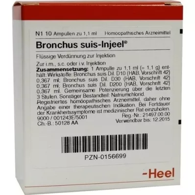 BRONCHUS Suis Injeel Ampoules, 10 pc