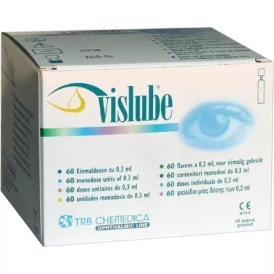VISLUBE Doses uniques, 60X0,3 ml