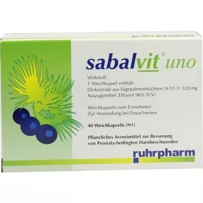 SABALVIT Capsules Uno, 40 pc